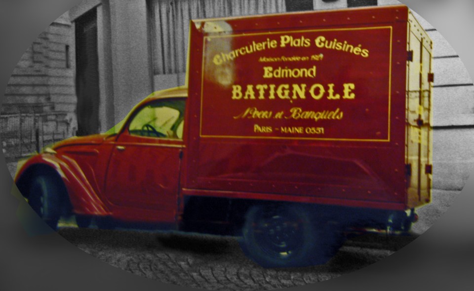 lettres sur voiture film Monsieur Batignole
